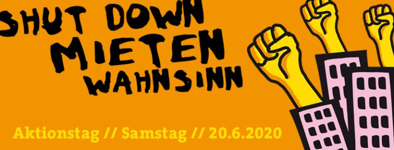 Shut Down Mietenwahnsinn Demo 20.6.20