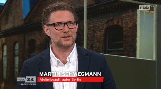 Martin Schwegmann im Gespräch - rbb abendschau
