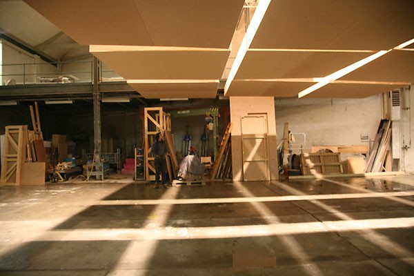 Grazioli in der Bildhauerwerkstatt 2010