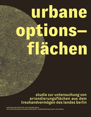 Studie Urbane Optionsflächen cover